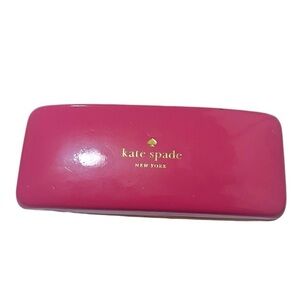 Kate Spade Eyeglass Case Clam Shell Orange Pink